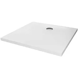 cumpără Cadița de duș New Trendy Nex Rectangular White 100x100x3,5 cm B-0455 în Chișinău 