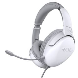 Gaming Headset Asus ROG Strix Go Core, 40mm driver, 32 Ohm, 20-20kHz, 252g, Foldable design, White