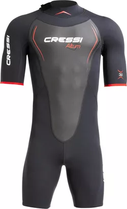 cumpără Accesoriu pentru înot Cressi-Sub Costum neopren ALTUM SHORTY WETSUIT 3mm black/red 2XL/6 (XLV436026) în Chișinău 