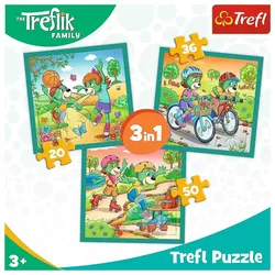 cumpără Puzzle Trefl 34872 Puzzle 3in1 Trefliks în Chișinău 