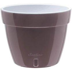 купить Цветочный горшок Santino Asti (15.0L, Sade/Alb) в Кишинёве 