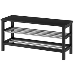 cumpără Raft pentru încălțăminte Ikea Tjusig 108x50 (Negru) în Chișinău 