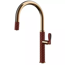 cumpără Bateria bucătărie Gessi 60914-430 Red Cherry/Warm Bronze PVD în Chișinău 