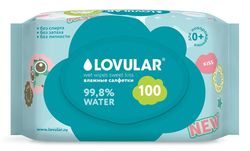 Влажные салфетки Lovular Sweet Kiss (100 шт)