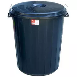 cumpără Coș de gunoi Hydro S rotund DUSTBIN 15 L Negru 0430522 în Chișinău 