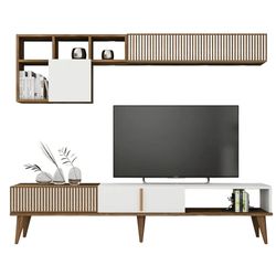 купить Стенка Trendy Milan TV, Nuc, Alb в Кишинёве 