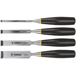купить Набор ручных инструментов Topex 09A310 Dălţi 6, 12, 18, 24mm (4buc) в Кишинёве 