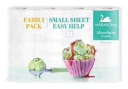 Полотенца бумажные Harmony Absorbent Practik Family Pack 2 слоя 11м*4