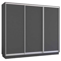 cumpără Dulap Mobildor-Lux Fox uși glisante din PAL (260x60x210H cm) Anthracite în Chișinău 