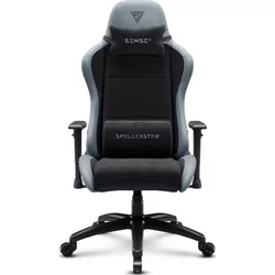 купить Офисное кресло Sense7 Spellcaster Fuku XL PU Black and Gray в Кишинёве 