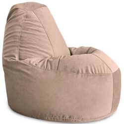 cumpără Fotoliu BeanBag BeanBag BM5891, Velur de lux, XL, Cafea în Chișinău 
