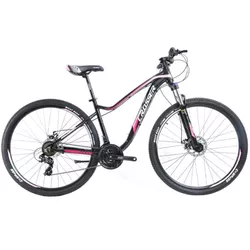 купить Велосипед Crosser P6-2 26" 15" (EF51 21S) Black/Pink в Кишинёве 