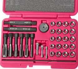 cumpără Set de unelte de mână JTC JTC-4053 Набор метчиков для восстановления резьбы (свечи накаливания) 33 ед. în Chișinău 