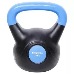 купить Гантель inSPORTline SL-00014294 Gantera Vin-Bell Dark ciment/vinil 12kg 10740 blue/black в Кишинёве 
