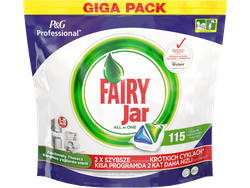 Средство для посудомоечных машин Fairy Professional All in One, 115 кап.