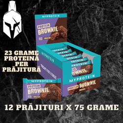 Brownie cu proteine - ”Ciocolată Neagră” - Cutie - 12 buc