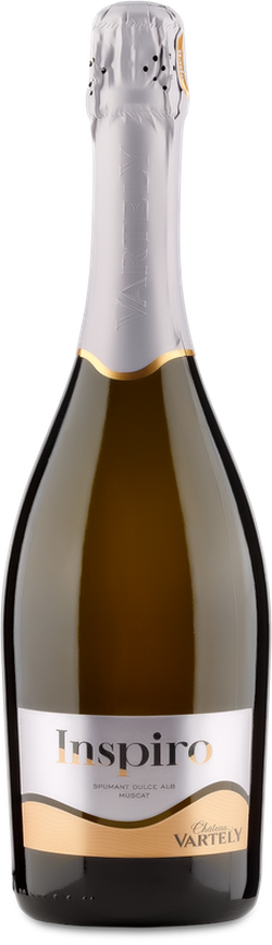 Вино игристое Château Vartely Inspiro, белое сладкое Muscat,  0.75 L