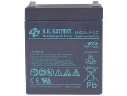 Baterie UPS 12V/   5.5AH  B.B. HRC5.5-12, 5-8 Years