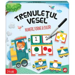 cumpără Puzzle As Kids 1024-50555 Agerino Trenuletul Vesel în Chișinău 