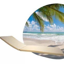 cumpără Mobilier pentru grădină Hydro S Saltea sezlong, 175x51x5, Bej în Chișinău 