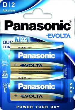 купить Батарейка Panasonic LR20EGE/2BP blister в Кишинёве