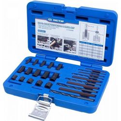 купить Набор головок, бит, насадок King Tony 11225SQ экстракторы поврежденных болтов в комплекте с свёрлами, 25 пр. в Кишинёве 