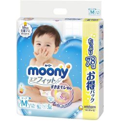 Подгузники Moony M (6-11 kg) 78 шт