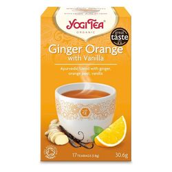 Bio чай с имбирем, апельсином и ванилью Yogi Tea