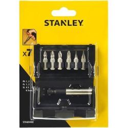 купить Набор головок, бит, насадок Stanley Набор бит-отверток и магнитный держатель (6 шт.) STA60480 в Кишинёве 