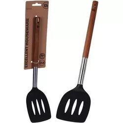 cumpără Spatulă bucătărie Excellent Houseware 11042 с отверстиями 34cm, нейлон, деревянная ручка în Chișinău 