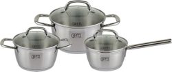 Набор посуды GIPFEL GP-1510 (6пр.)