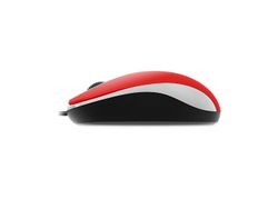 Mouse Genius DX-110, Optical, 1000 dpi, 3 buttons, Ambidextrous, Red, USB