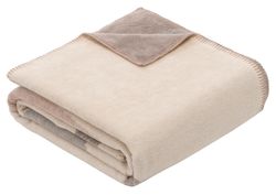 cumpără Textile de casă s.Oliver 0568/380 Jacquard Decke Beige/grey în Chișinău 