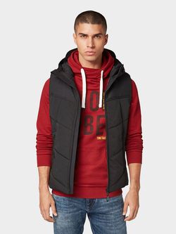 Жилет Tom Tailor Чёрный tom tailor 1013768