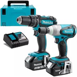 купить Набор электроинструментов Makita DLX2133J Set (DHP482+DTW251+DC18RC+BL1830B*2) в Кишинёве 