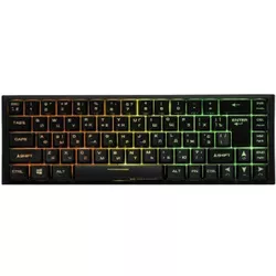 купить Клавиатура 2E 2E-KG360UBK KG360 RGB 68key WL Black (Eng/Rus/Ukr) в Кишинёве 