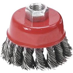 купить Набор головок, бит, насадок Verto 62H131 Perie din sârmă împletită conică cu filet Ø100mm в Кишинёве 