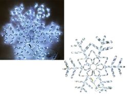 Фигура световая "Снежинка" 200LED 68cm бел цвет