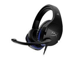 Игровая гарнитура HyperX Cloud Stinger PS4, драйвер 50 мм, 30 Ом, 18–23000 Гц, 102 дБ, 275 г, 3,5 мм