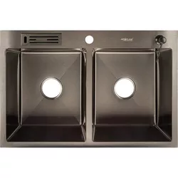 купить Мойка кухонная ArtFlame HM7650 HELGA negru в Кишинёве 