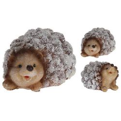 купить Новогодний декор Promstore 48250 Статуэтка Еж в шишке 10x9cm керамика в Кишинёве 