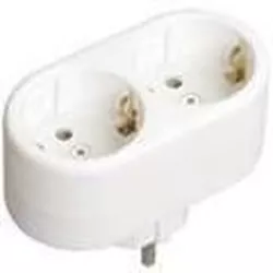 cumpără Adaptor electric IEK Т-01/02 2 rotunde / WTP10-16-02 în Chișinău 