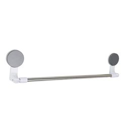купить Держатель для полотенец Promstore 55601 Suport prosoape pe ventuze Bathroom 58.5x12cm, alb, metal/plastic в Кишинёве 