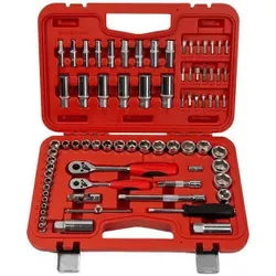 cumpără Set de tubulare, bite, duze Jetech 017J775 Set capuri tubulare metrice si inch 3/8", 1/4'', 75 obiecte în Chișinău 