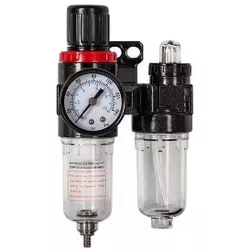 купить Компрессор Profmet 815165 Unitate de tratare a aerului in doua etape cu reductor si manometru 1/4 в Кишинёве 