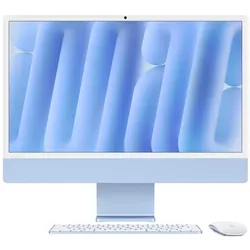 cumpără Monobloc PC Apple iMac with Retina 24" 4.5K M4 10c/10g RAM 24GB SSD 512GB Blue MD2T4 în Chișinău 