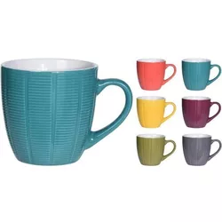 купить Чашка Excellent Houseware 24650 250ml Сегмент, 6 цветов в Кишинёве 