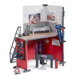 купить Игровой комплекс для детей Bruder 62702 Statie de pompieri cu figurina, 53997 в Кишинёве 