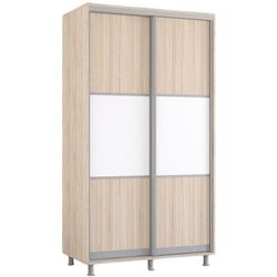 cumpără Dulap Mobildor-Lux Aron cu uși glisante orizontal (110x60x240H cm) Sonoma în Chișinău 