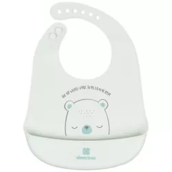 купить Слюнявчики Kikka Boo 31303030043 Baveta din silicon Bear With Me Mint в Кишинёве 